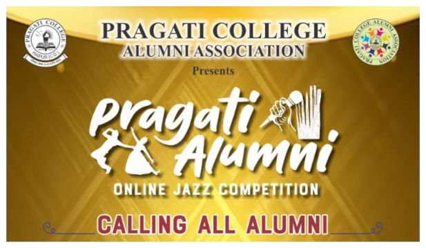 Pragati College Raipur Alumni Online Jazz Competition on 25 Years